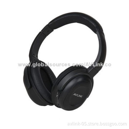 Infrared Wireless Stereo Headphones for Car with Rotatable Design, Dual-channel